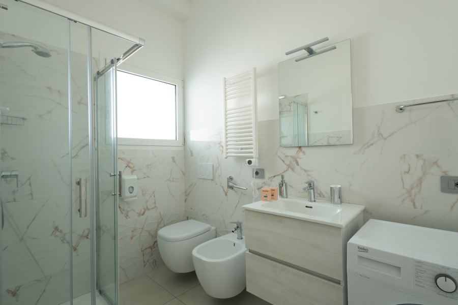 Bagno in marmo