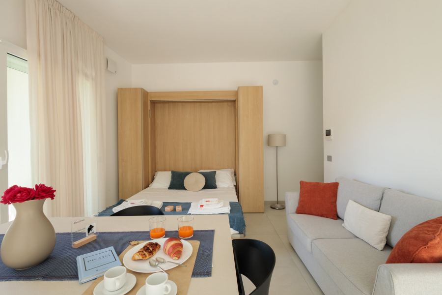 Appartamento Maestrale con letto a scomparsa e divano